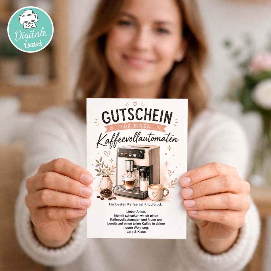 Gutschein Kaffeevollautomat