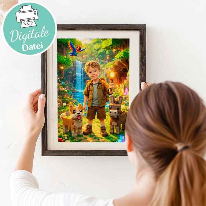 Personalisiertes Kinderposter Download