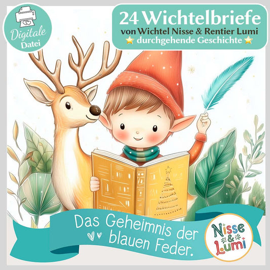 24 Wichtelbriefe zum Ausdrucken – Herzensprojekt Manufaktur