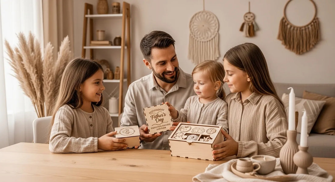 Personalisierte Vatertagsgeschenke: Die besten Ideen mit Familienbezug