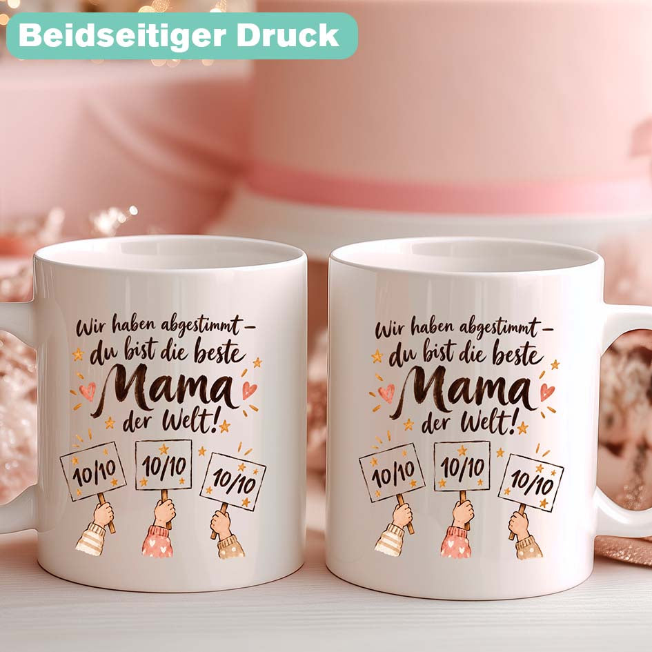 Tasse - Beste Mama - abgestimmt Printify