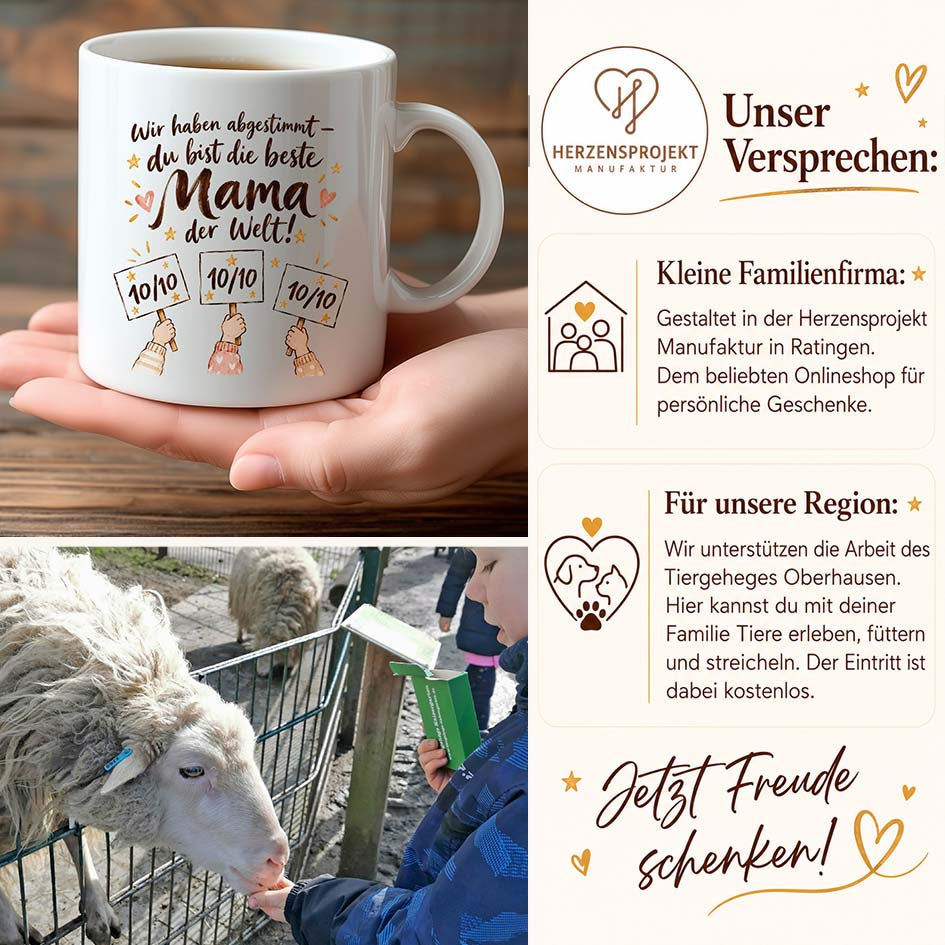 Tasse - Beste Mama - abgestimmt Printify