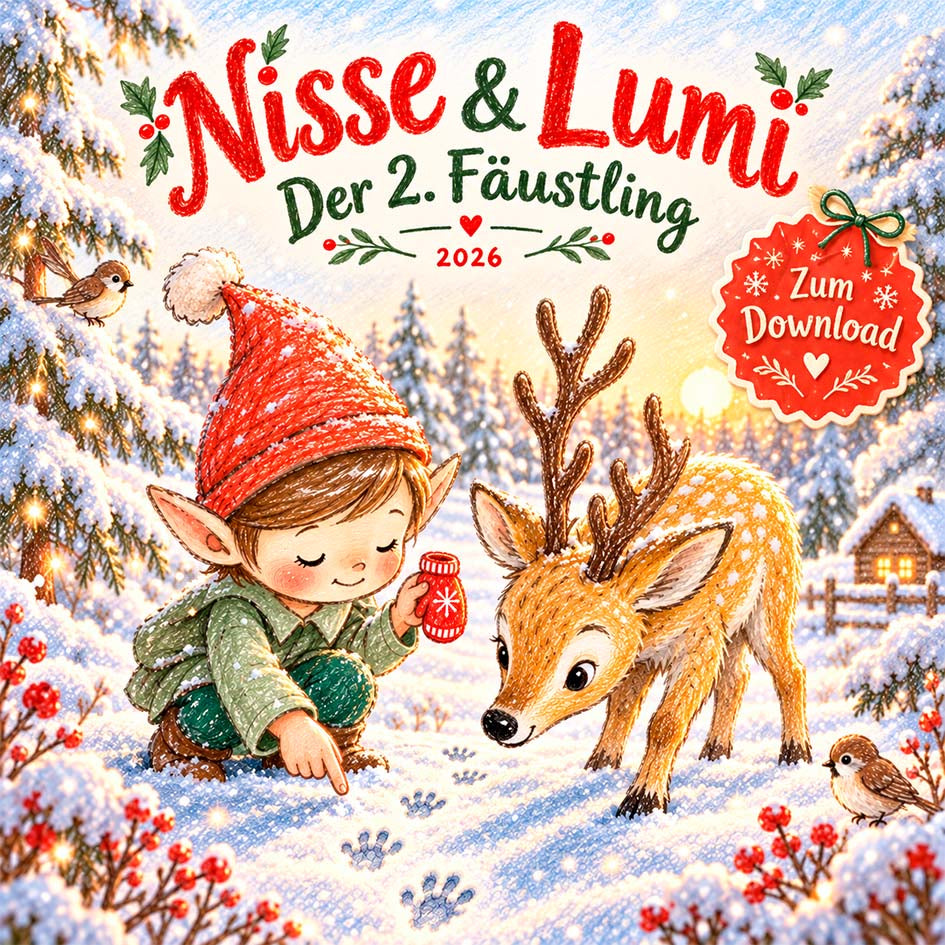 24 Wichtelbriefe Nisse & Lumi 2026 Herzensprojekt Manufaktur