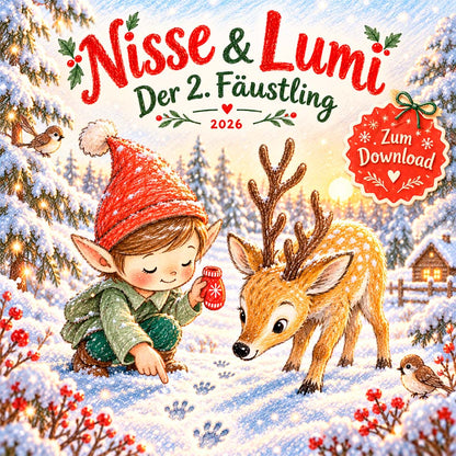 24 Wichtelbriefe Nisse & Lumi 2026 Herzensprojekt Manufaktur