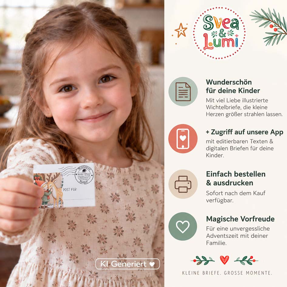 24 Wichtelbriefe Svea & Lumi 2026 Herzensprojekt Manufaktur