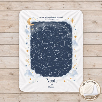 Sternenhimmel Decke personalisiert Printify