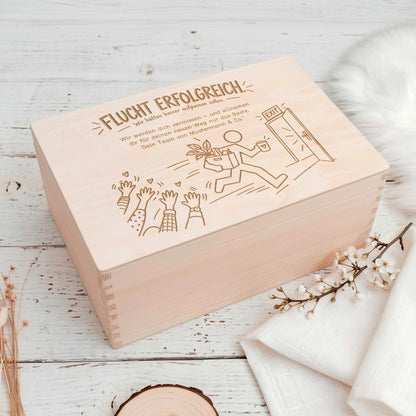 Abschiedsgeschenk Flucht erfolgreich Herzensprojekt Manufaktur