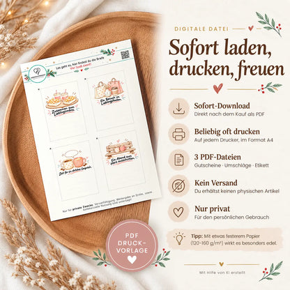 Adventskalender beste Freundin Herzensprojekt Manufaktur