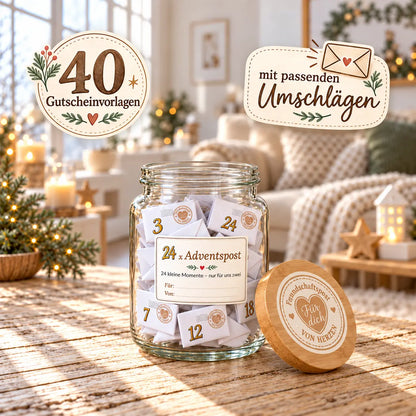 Adventskalender beste Freundin Herzensprojekt Manufaktur