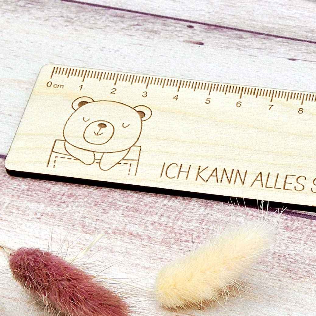 Lineal zur Einschulung