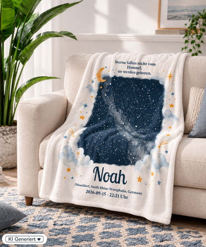Sternenhimmel Decke personalisiert Printify