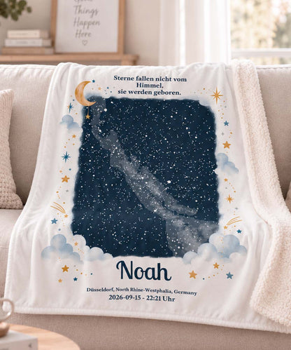 Sternenhimmel Decke personalisiert Printify