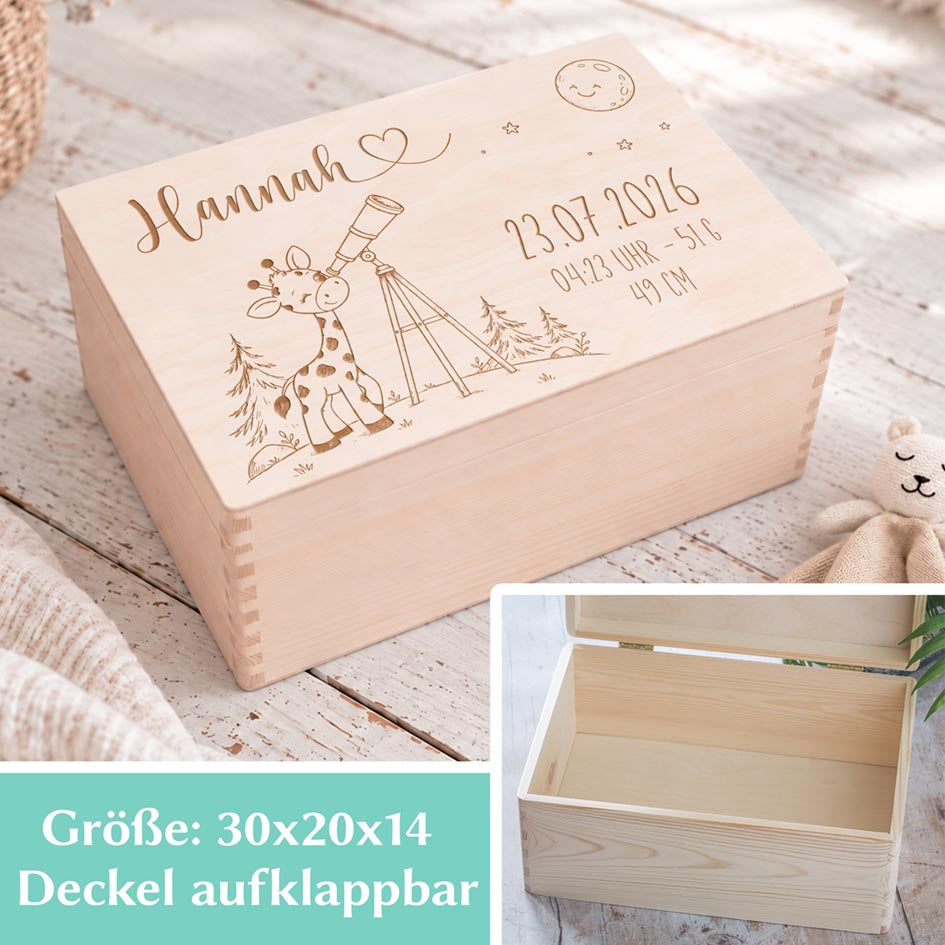 Babykiste zur Geburt Herzensprojekt Manufaktur