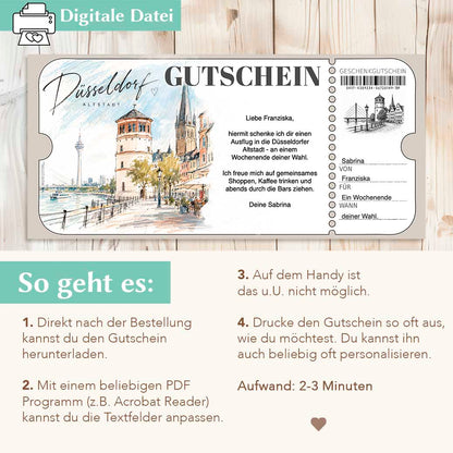 Gutschein Duesseldorf Herzensprojekt Manufaktur