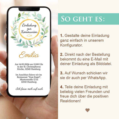 Einladung zur Einschulung