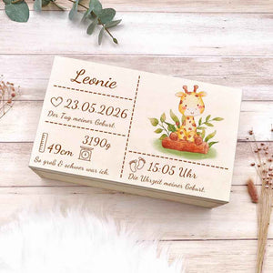 Erinnerungsbox zur Geburt