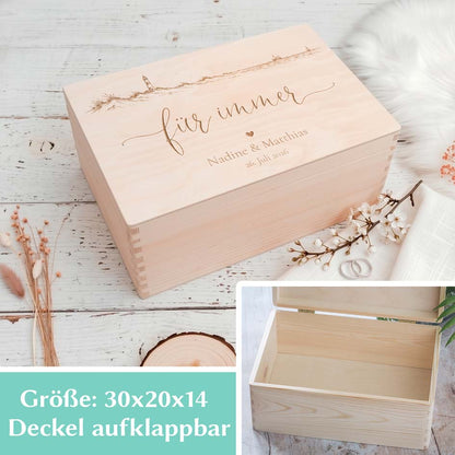 Erinnerungsbox Hochzeit Meer Herzensprojekt Manufaktur