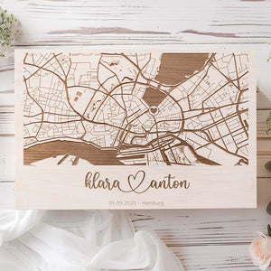 Erinnerungsbox Hochzeit Karte