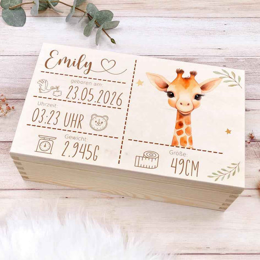 Erinnerungsbox Baby Foto