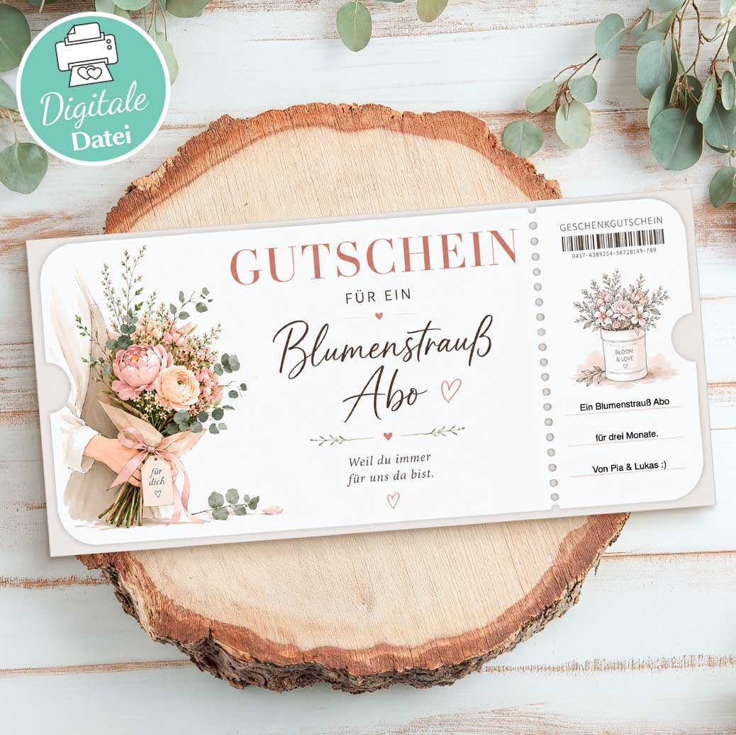 Gutschein Schwiegermutter Herzensprojekt Manufaktur