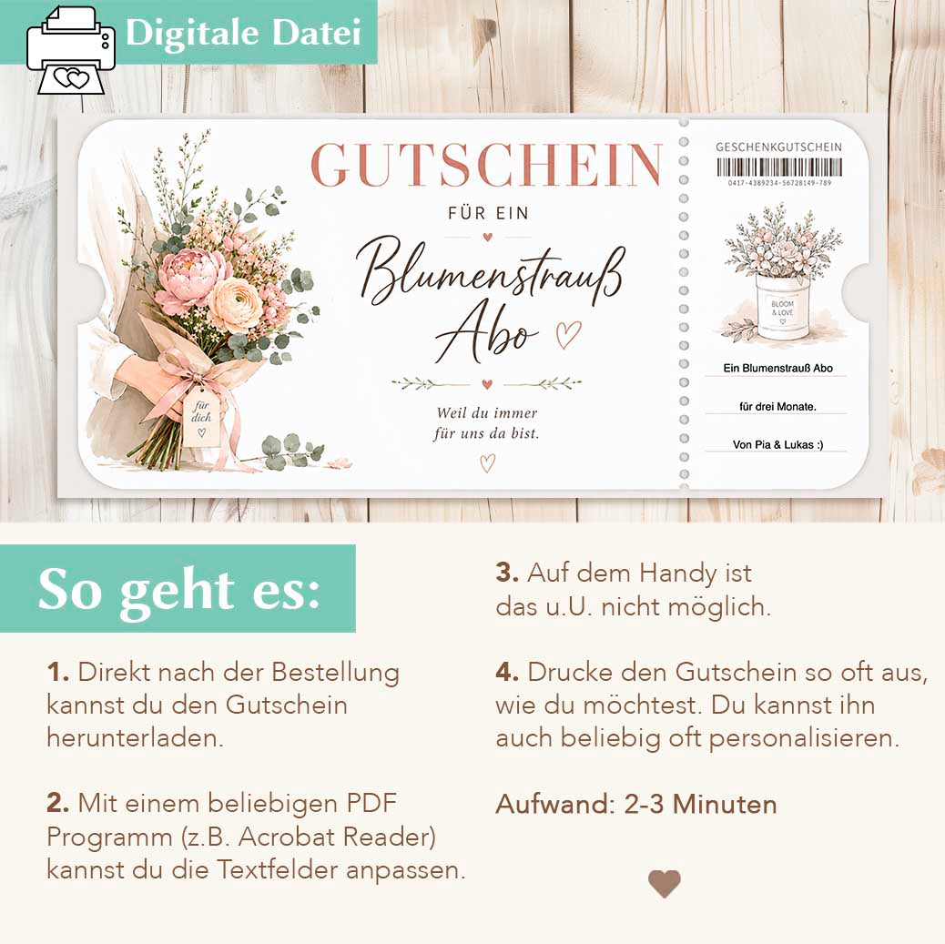Gutschein Schwiegermutter Herzensprojekt Manufaktur