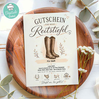 Gutschein Reitstiefel