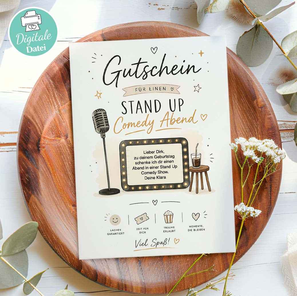 Gutschein Stand Up Comedy