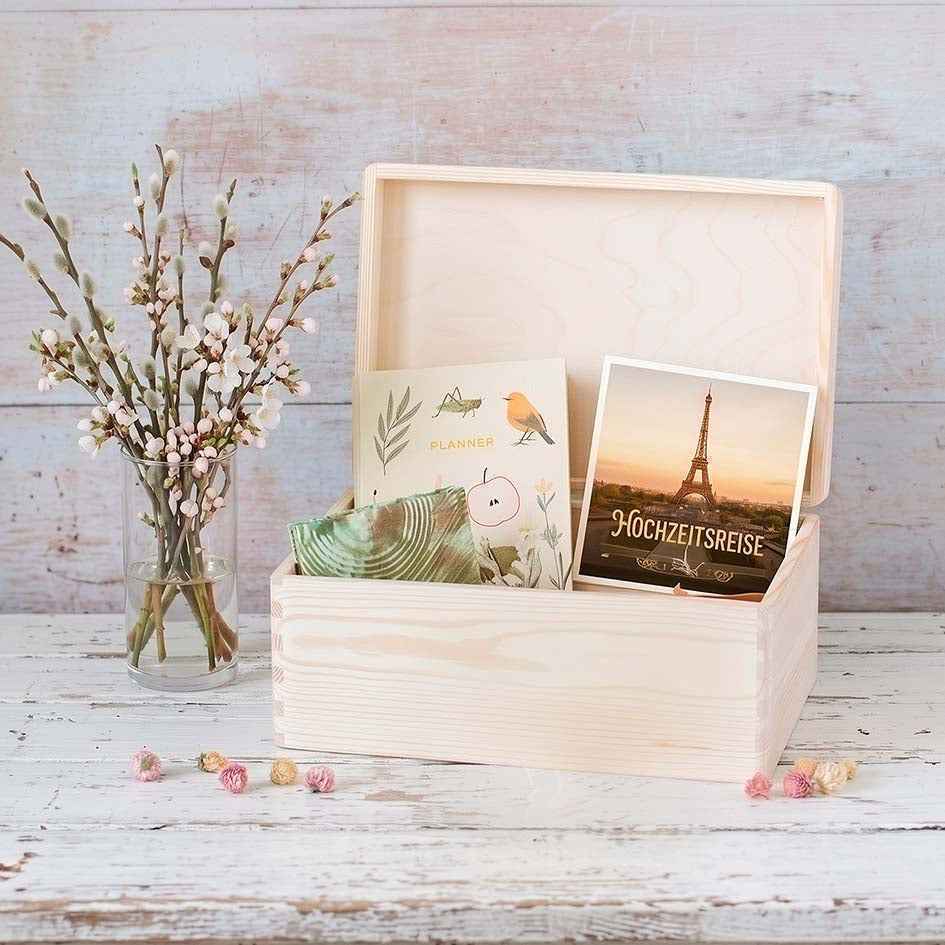 Erinnerungsbox Hochzeit Berge Meer