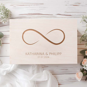 Hochzeitskiste Holz