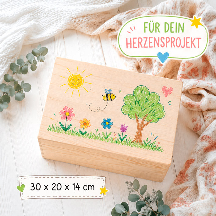Holzkiste B-Ware Herzensprojekt Manufaktur