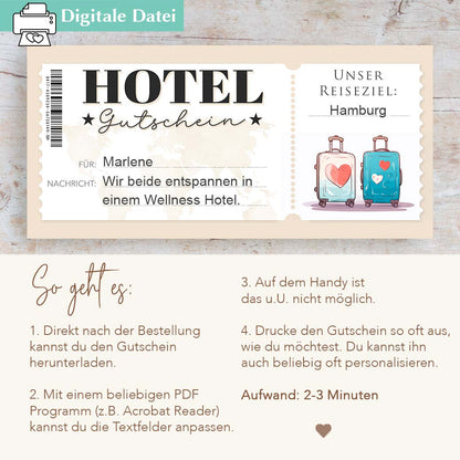 Hotelgutschein Herzensprojekt Manufaktur