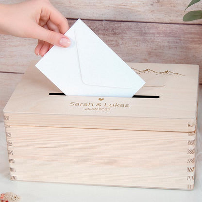Kartenbox Brautpaar Herzensprojekt Manufaktur