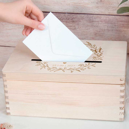 Kartenbox für Hochzeit Herzensprojekt Manufaktur