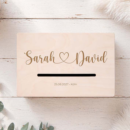Kartenbox Hochzeit Herzensprojekt Manufaktur