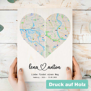 Liebe findet einen Weg - Holz
