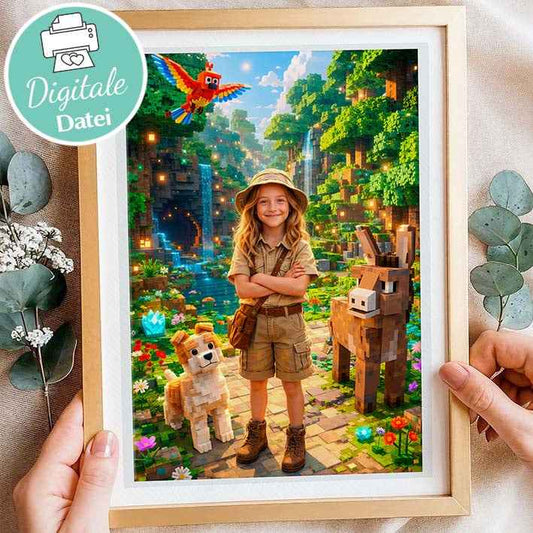 Personalisiertes Kinderposter Download