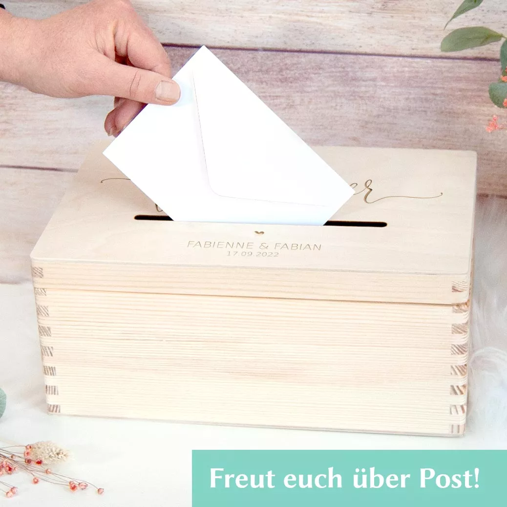 Briefbox zur Hochzeit